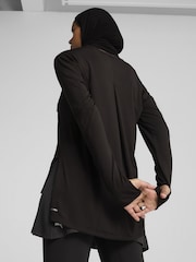 Puma Black Womens Oversized MODEST T-Shirt - Image 2 of 5