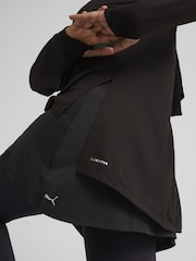 Puma Black Womens Oversized MODEST T-Shirt - Image 3 of 5