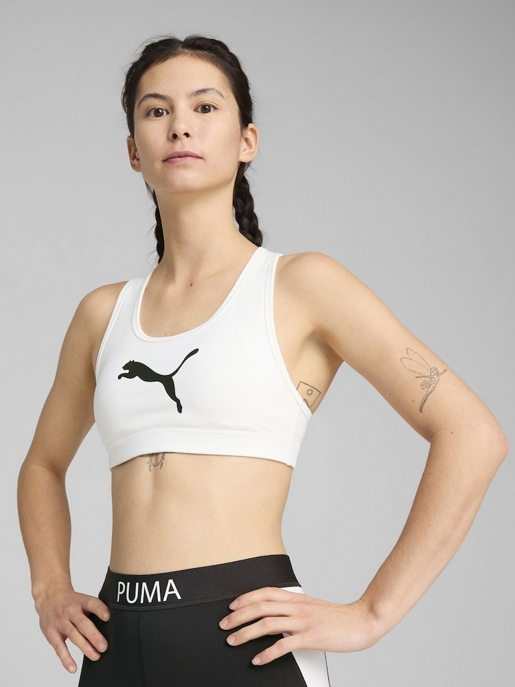 Белый - Бюстгальтер Puma Womens 4KEEPS - Изображение 1 из 5