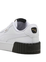 Puma White Off Womens Carina 3.0 Sneakers - Image 6 of 6
