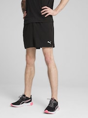 Puma Black Mens Tad Essentials 5" Woven Shorts - Image 1 of 5