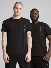 Puma Black Mens TAD TECH Triblend T-Shirt - Image 1 of 5