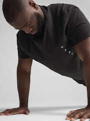 Puma Black Mens TAD TECH Triblend T-Shirt - Image 4 of 5
