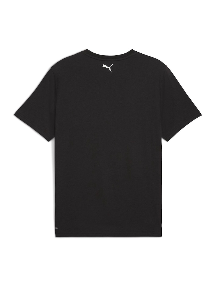 Puma Black Mens TAD TECH Triblend T-Shirt - Image 5 of 5