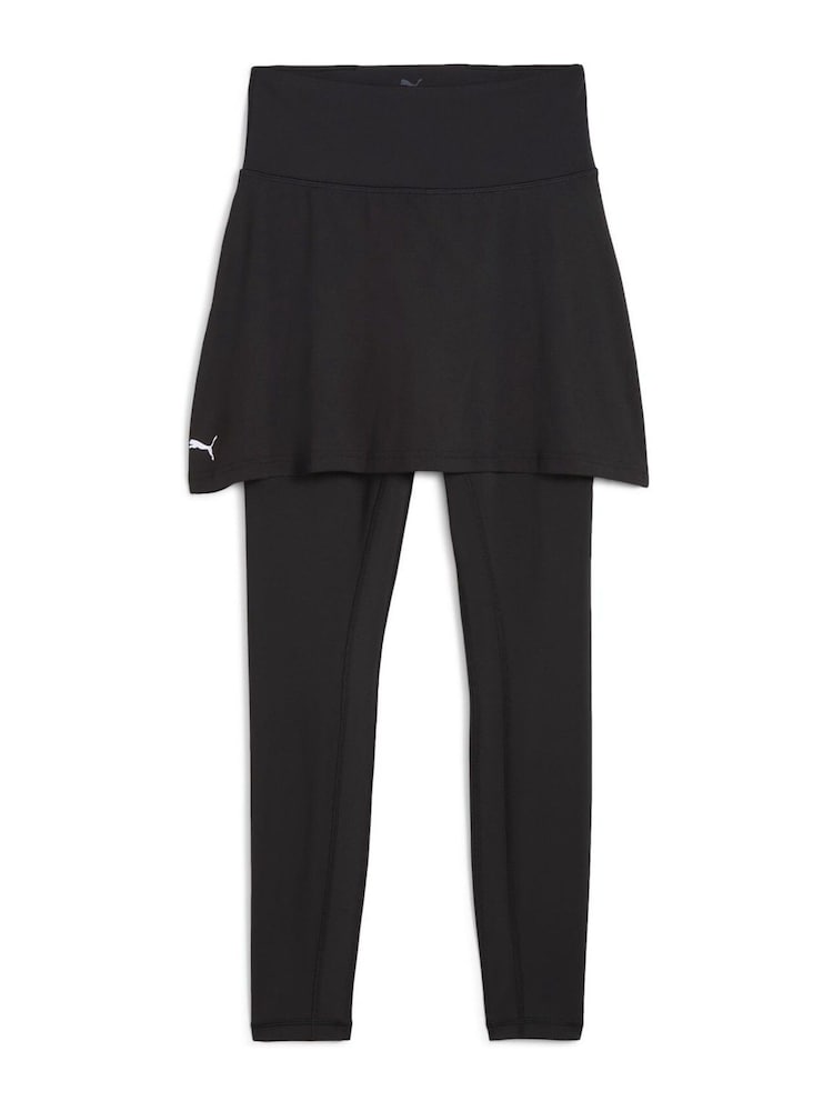 Puma Black Womens Modest 2-in-1 Running Tights - Image 5 of 5 Puma Black Womens Modest 2-in-1 Running Tights - Image 5 of 5