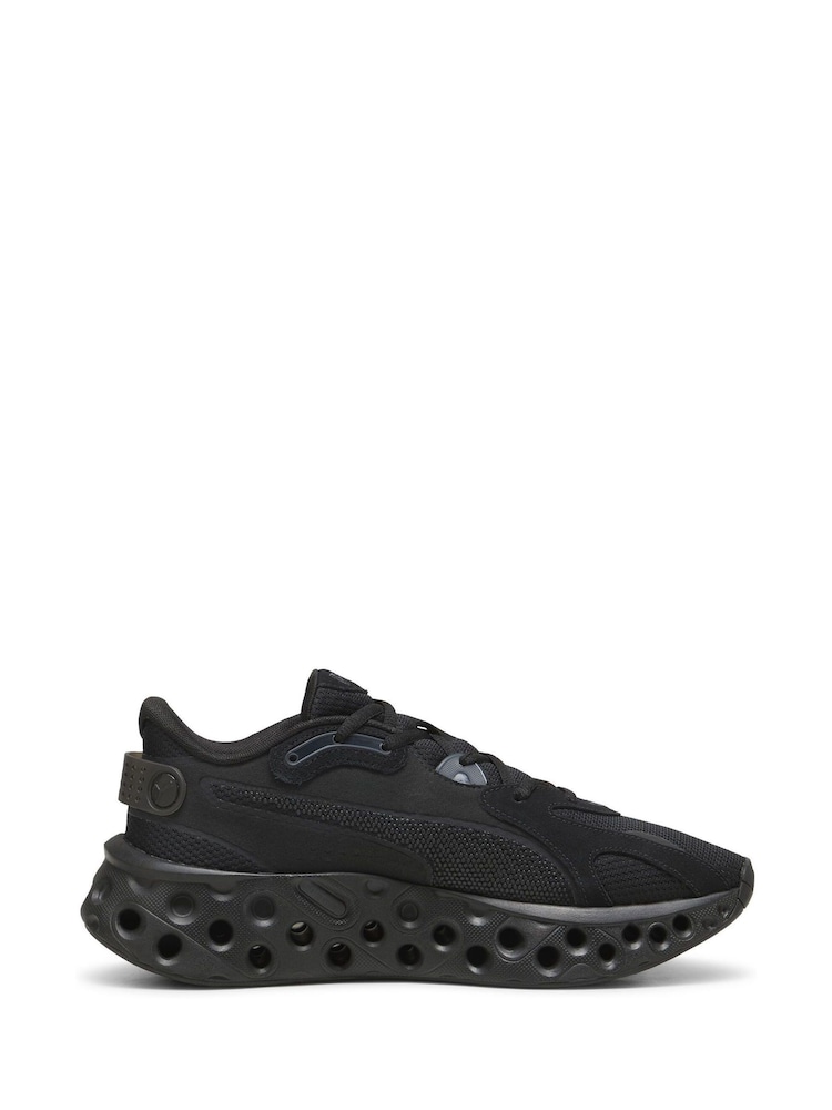 Puma Black Softride Frequence Running Shoes - Image 1 of 6
