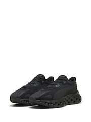 Puma Black Softride Frequence Running Shoes - Image 3 of 6