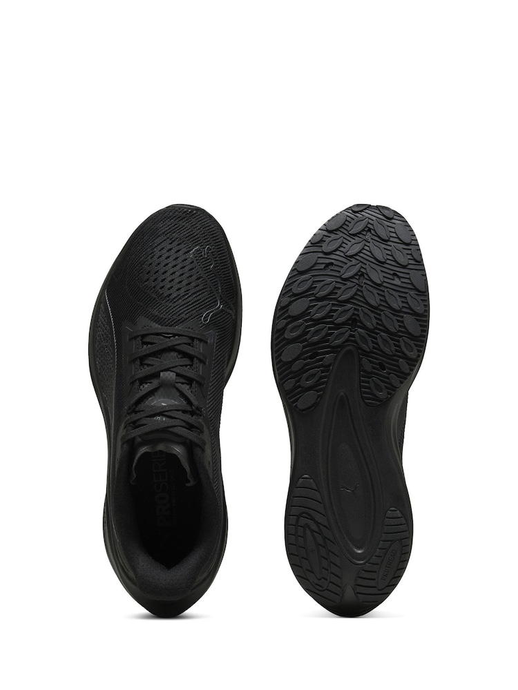 Puma Black Mens Darter Pro Running Shoes - Image 6 of 6