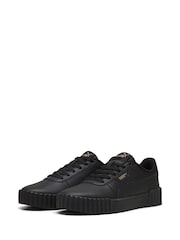 Puma Black Womens Carina 3.0 Sneakers - Image 3 of 6
