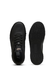Puma Black Womens Carina 3.0 Sneakers - Image 4 of 6
