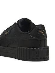 Puma Black Womens Carina 3.0 Sneakers - Image 5 of 6