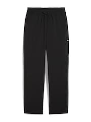 Puma Black Womens Lace Woven Joggers - Image 4 of 5