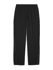 Puma Black Womens Lace Woven Joggers - Image 5 of 5