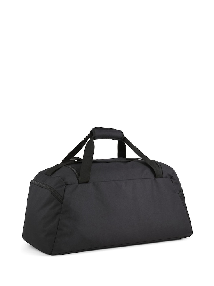 Puma Black Fundamental Medium Sports Bag - Image 2 of 2 Puma Black Fundamental Medium Sports Bag - Image 2 of 2
