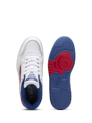 Puma Red Rebound Retro Sneakers - Image 4 of 6