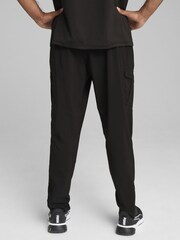 Puma Black Mens Tad Tech Woven Cargo Pants - Image 2 of 5