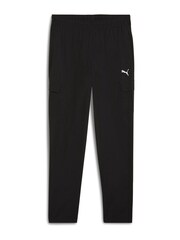 Puma Black Mens Tad Tech Woven Cargo Pants - Image 4 of 5
