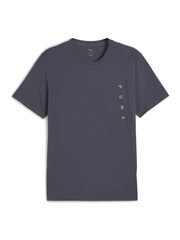 Puma Grey Mens TAD TECH Triblend T-Shirt - Image 1 of 2
