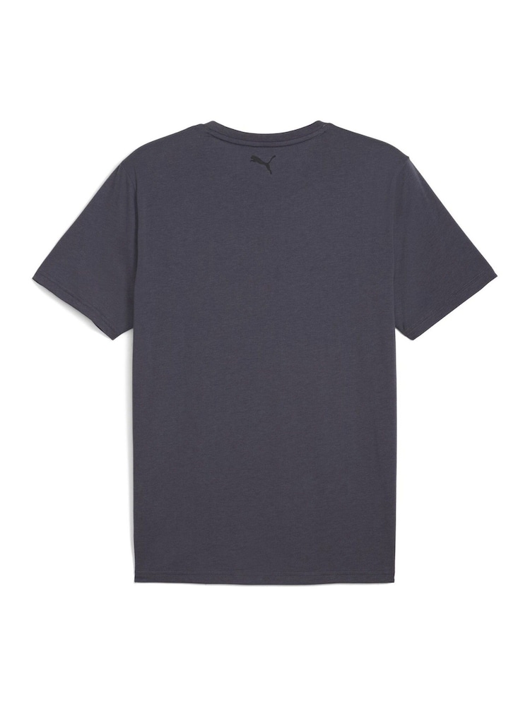 Puma Grey Mens TAD TECH Triblend T-Shirt - Image 2 of 2