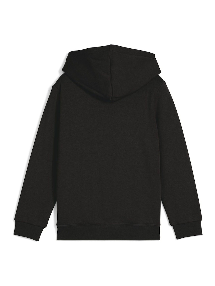 Puma Black Kids ESS No. 1 Logo Fleece Hoodie - Image 3 of 3