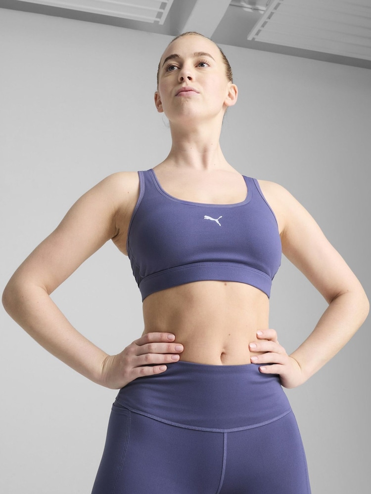 Синий - Puma Womens 4Keeps Cloudspun Bra - Изображение 1 из 7