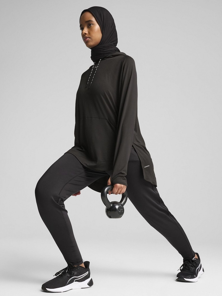 črna - Puma ženske Modest kapucar; jopa/pulover s kapuco - Slika 1 iz 5