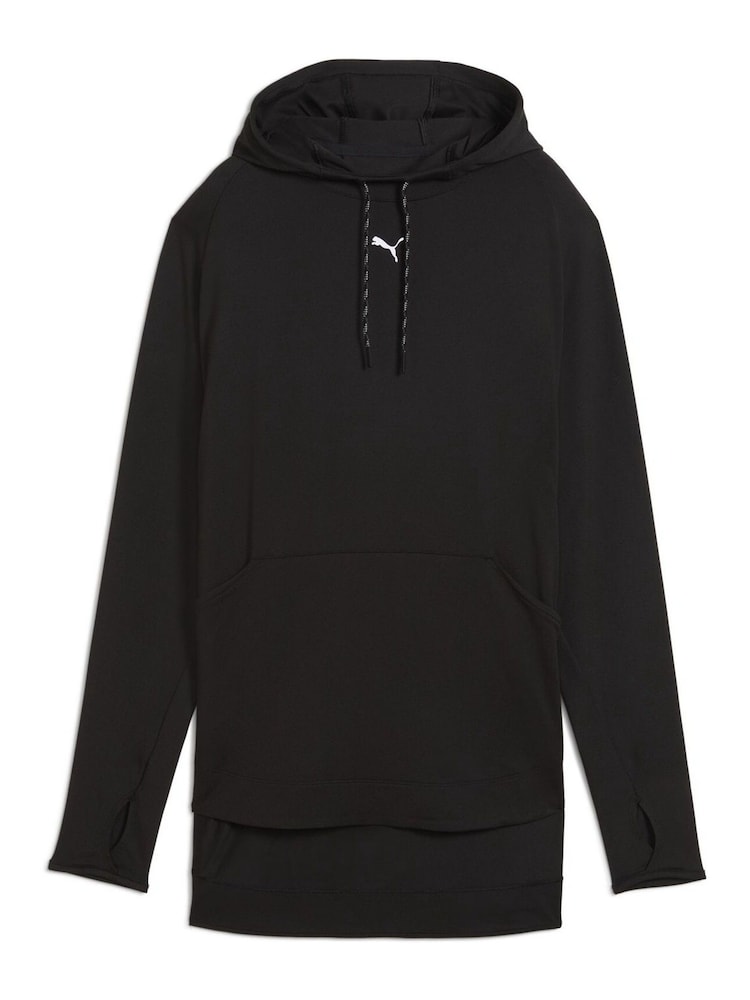Puma Black Womens Modest Hoodie - Image 3 of 4