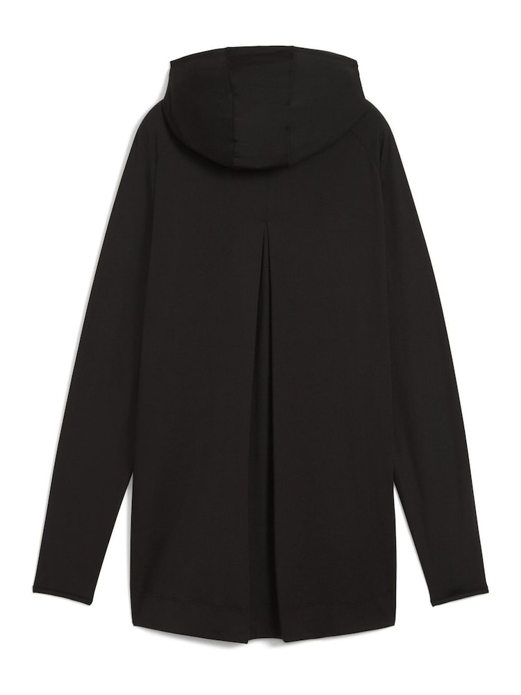 Черный - Puma Womens Modest Hoodie - Image 4 of 4