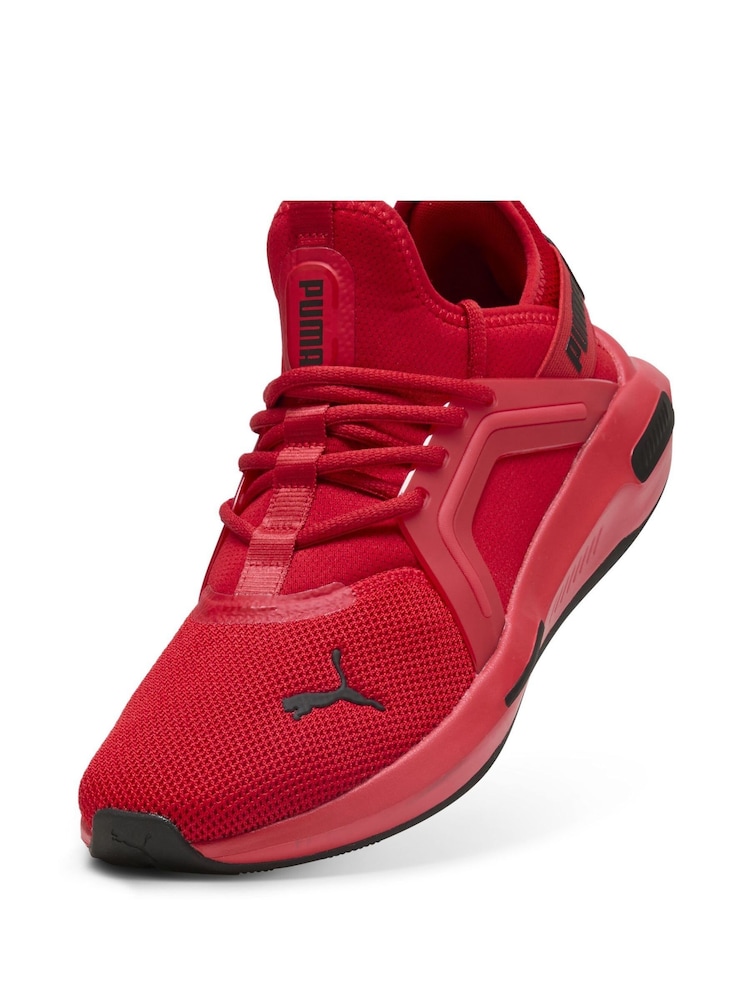 Puma Red Mens Softride Enzo 5 Running Shoes - Image 6 of 6