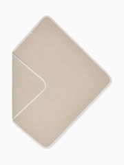 Stripe Cotton & Bamboo Soft Jersey Blanket - Image 2 of 2