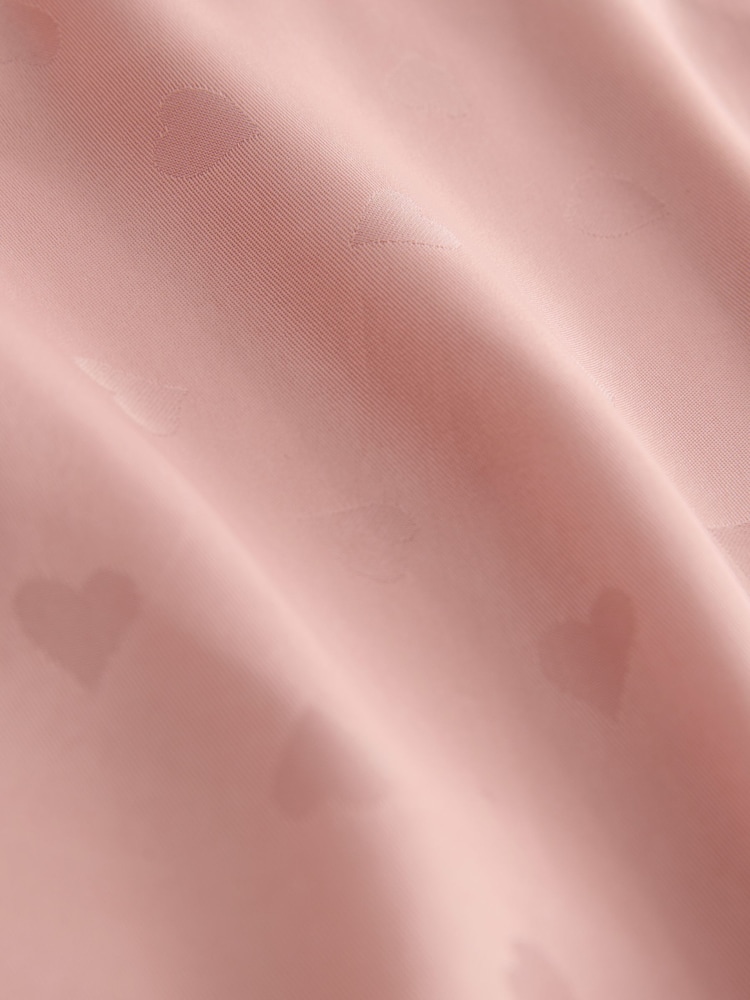 Pink Satin Jacquard Cami Pyjama Top - Image 3 of 3