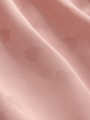 Pink Satin Jacquard Pyjama Shorts - Image 3 of 3