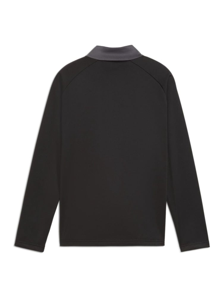 Puma Black Boys individualLIGA Quarter-Zip Top - Image 2 of 2