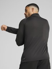 Puma Mens TAD TECH Fabric Mix 1/4 Zip Top - Bild 2 von 5