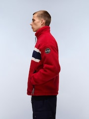 Napapijri Red Fiemme Fleece - Image 3 of 9