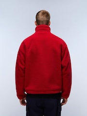 Napapijri Red Fiemme Fleece - Image 5 of 9