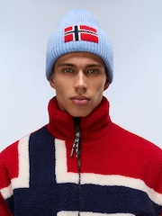 Napapijri Red Fiemme Fleece - Image 6 of 9