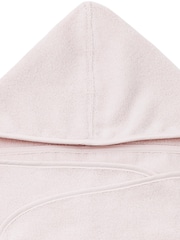 MORI Pink Organic Cotton Super Soft Kids Hooded Towel - Image 3 of 3