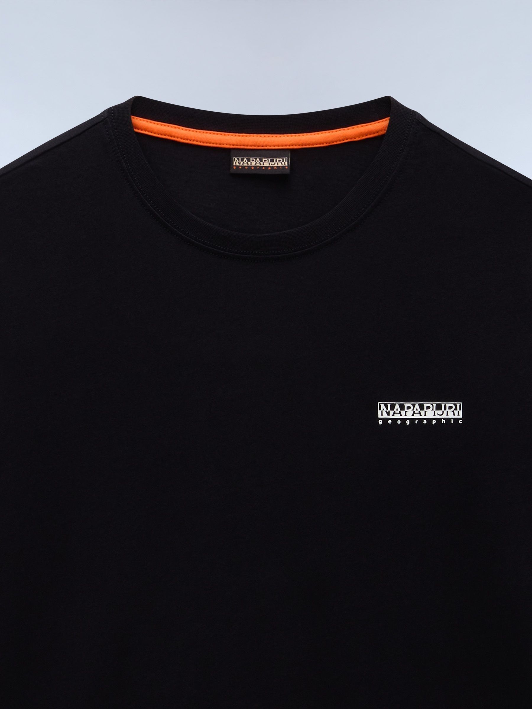 Buy Napapijri Black Guide Short Sleeve T-Shirt from Next Oman