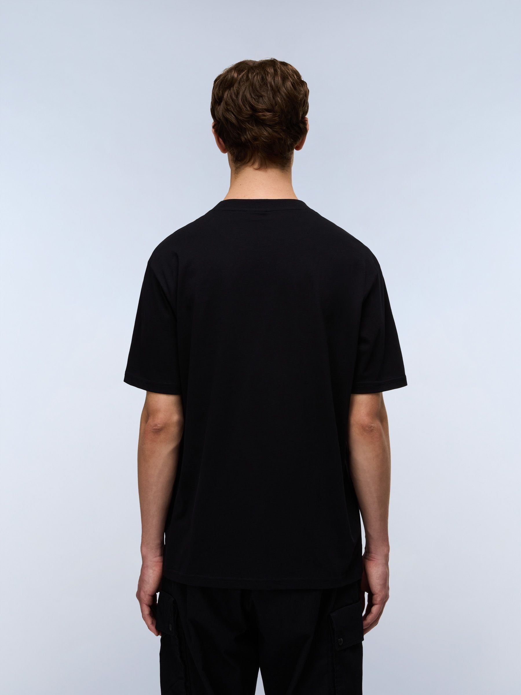 Buy Napapijri Black Small Box Short Sleeve T-Shirt from Next USA