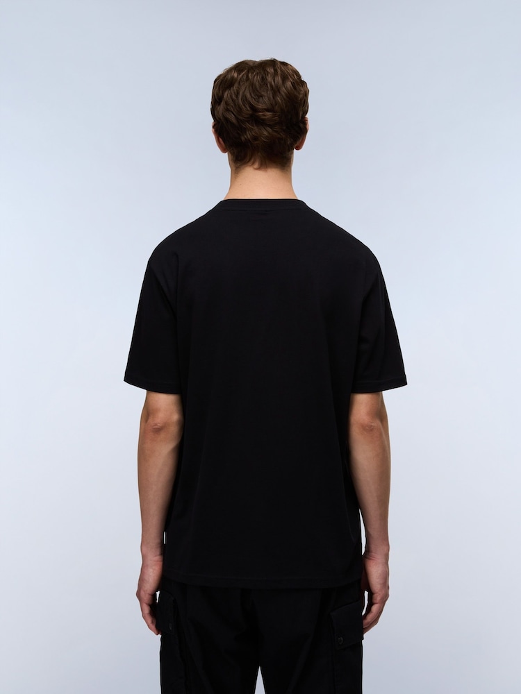 Napapijri Small Box Short Sleeve Black T-Shirt - Image 2 of 6