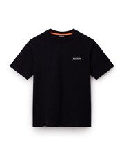 Napapijri Small Box Short Sleeve Black T-Shirt - Image 4 of 6