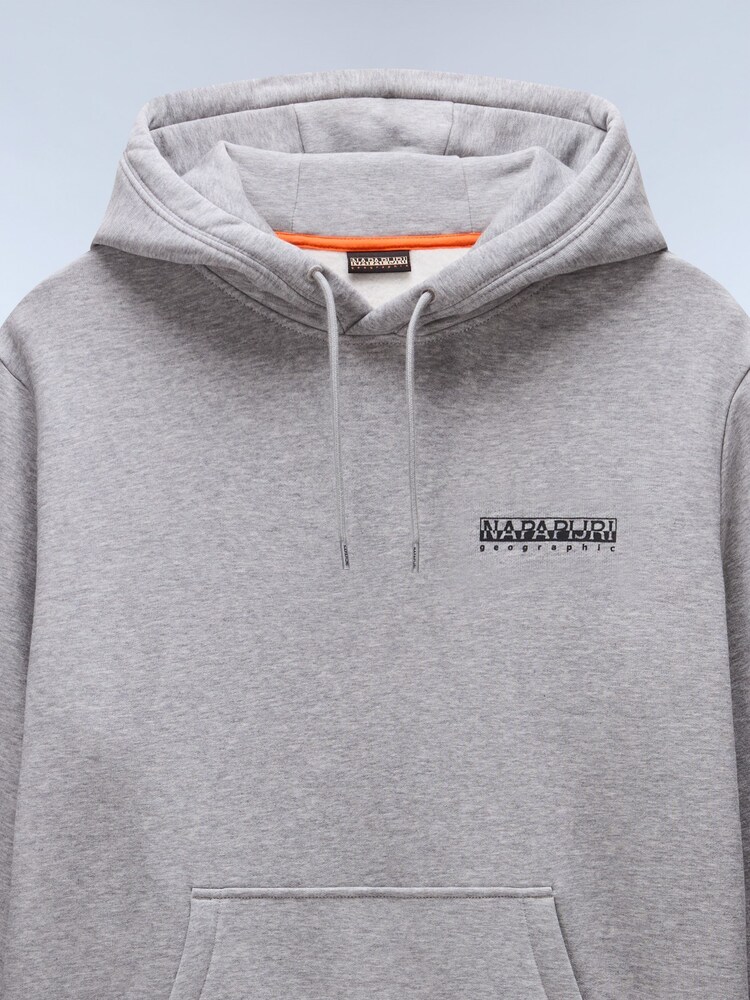 Napapijri Grey Guide Hoodie - Image 8 of 8