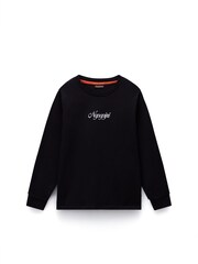 Napapijri Fiemme Long Sleeve Black T-Shirt - Image 1 of 3