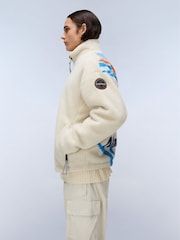 Napapijri Fiemme White Fleece - Image 4 of 8