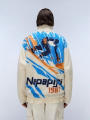 Napapijri Fiemme White Fleece - Image 5 of 8