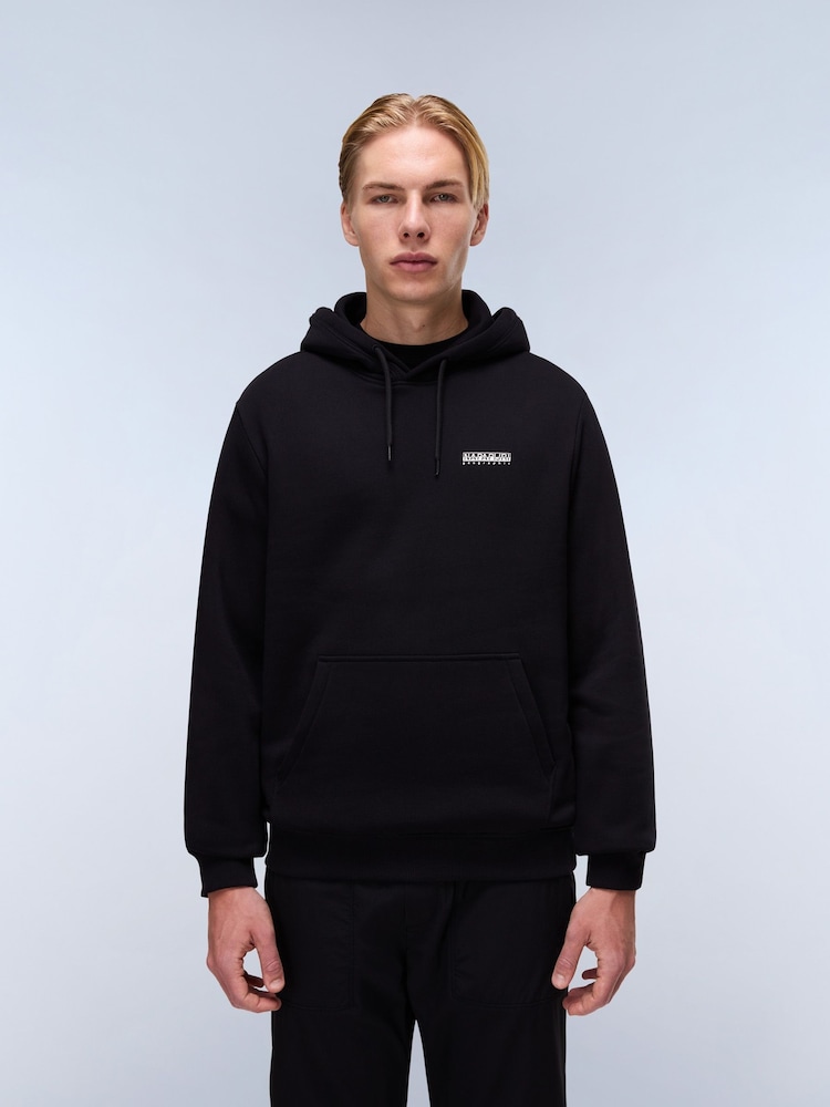 Napapijri Guide Black Hoodie - Image 1 of 7
