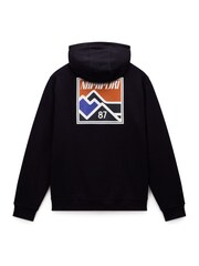 Napapijri Guide Black Hoodie - Image 6 of 7