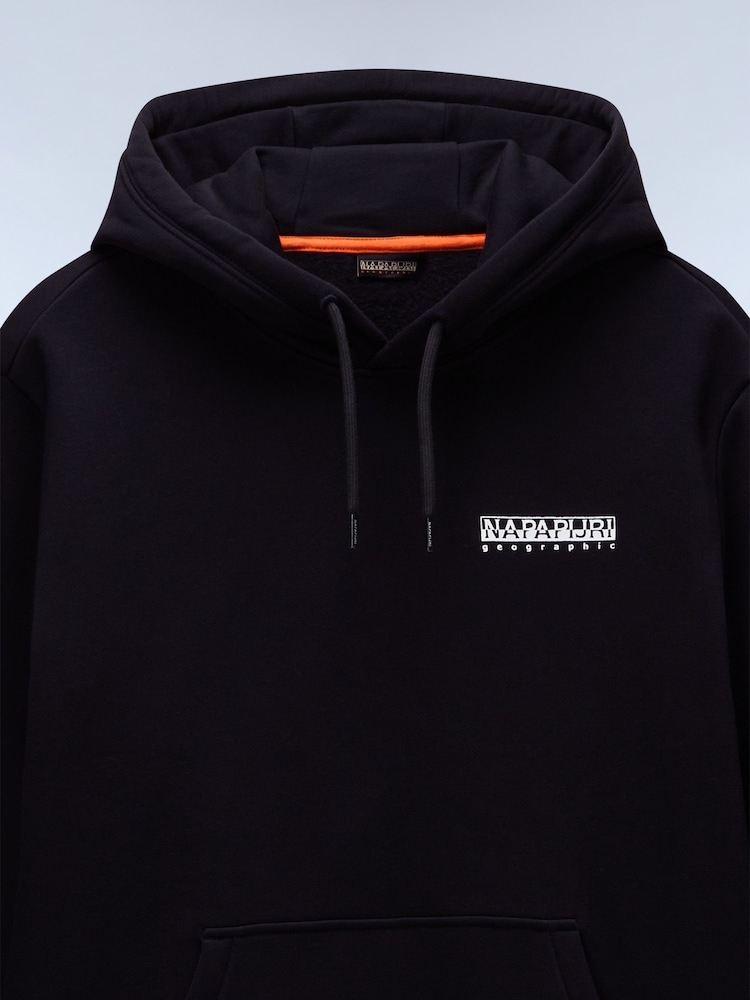 Napapijri Guide Black Hoodie - Image 7 of 7