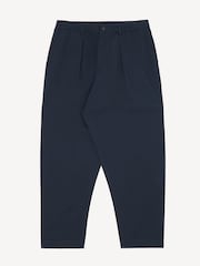 Universal Works Blue Pleated Trackpant 100% Cotton Trousers - Image 7 of 11